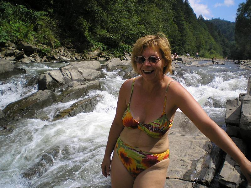 wakacje2008 095.jpg - I to jest własnie ta odważna, która zdecydowała się na SPA